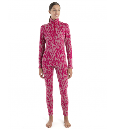Блуза Icebreaker W's 260 Vertex LS Half Zip Thermal Top Glacial Flow Winter 2024