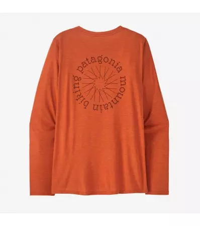 Блуза Patagonnia Women's LS Capilene Cool Daily Graphic Shirt - Lands Winter 2025
