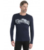Блуза Icebreaker M's 200 Oasis LS Crewe Thermal Top Remarkables Winter 2024