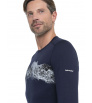 Блуза Icebreaker M's 200 Oasis LS Crewe Thermal Top Remarkables Winter 2024