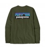 Блуза Patagonia Long-Sleeved P-6 Logo Responsibili-Tee M's Summer 2025