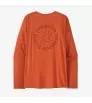 Блуза Patagonnia Women's LS Capilene Cool Daily Graphic Shirt - Lands Winter 2025